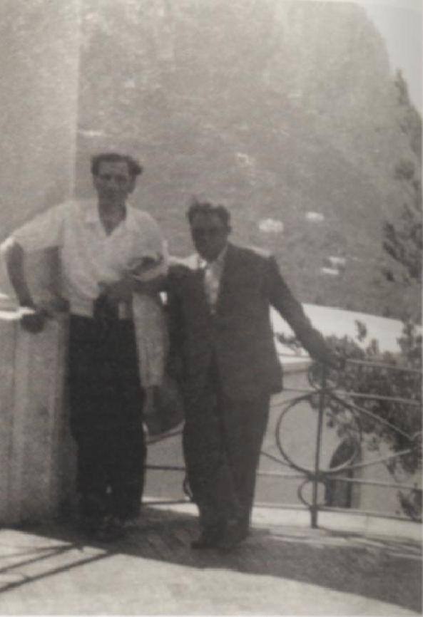 com Fernando Vale em Capri