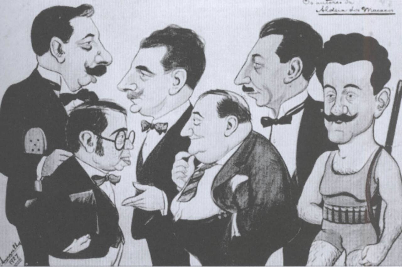 Alves Coelho, Raul Portela (compositores), João Bastos, Lino Ferreira (autores), Venceslau Pinto (compositor), Félix Bermudes (autor) Alves Coelho, Raul Portela (compositores), João Bastos, Lino Ferreira (autores), Venceslau Pinto (compositor), Félix Bermudes (autor)